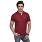 Pack of 5 Collar T-Shirt With Pocket ( Black + Navy + White +Bottle Green + Maroon )