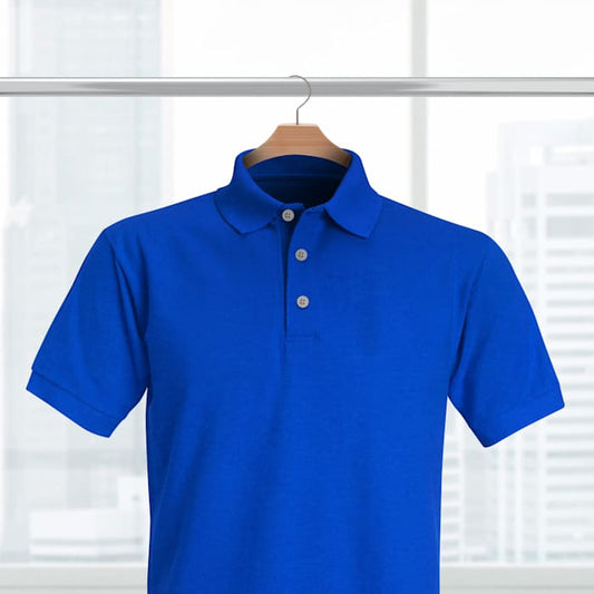 Royal Blue Polo T-Shirt For Men