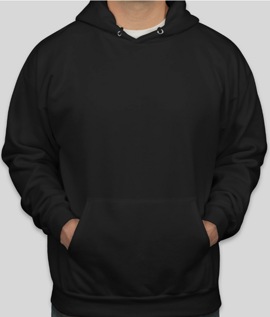 Black Without Zipper Hoodie