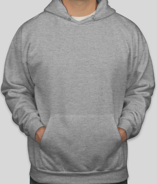 Grey Without Zipper Hoodie