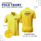Customized Polo T-Shirt With Your Company Logo | Zeodra.com