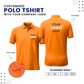 Customized Polo T-Shirt With Your Company Logo | Zeodra.com