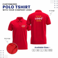 Customized Polo T-Shirt With Your Company Logo | Zeodra.com