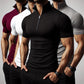 Pack of 3 Collar T-Shirt with Zip