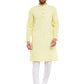 Light Yellow Straight Kurta Pajama for Men