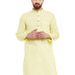 Light Yellow Straight Kurta Pajama for Men