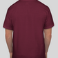 Maroon Round Neck T-Shirt For Men