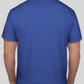 Royal Blue Round Neck T-Shirt For Men